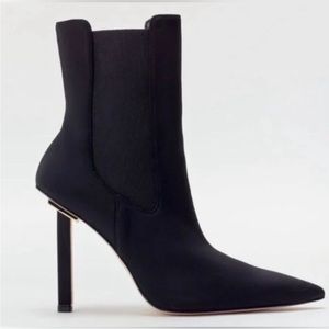 NEW GOOD AMERICAN Neoprene Kickstand Suede Boots Size 12